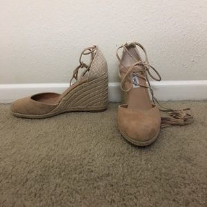 «« Suede Wedge Heel »»